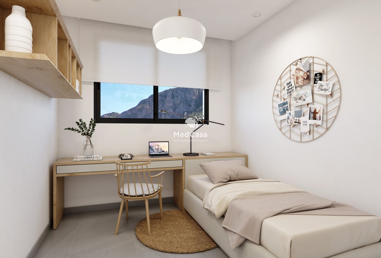 Obra nueva - Villa -
Polop de La Marina