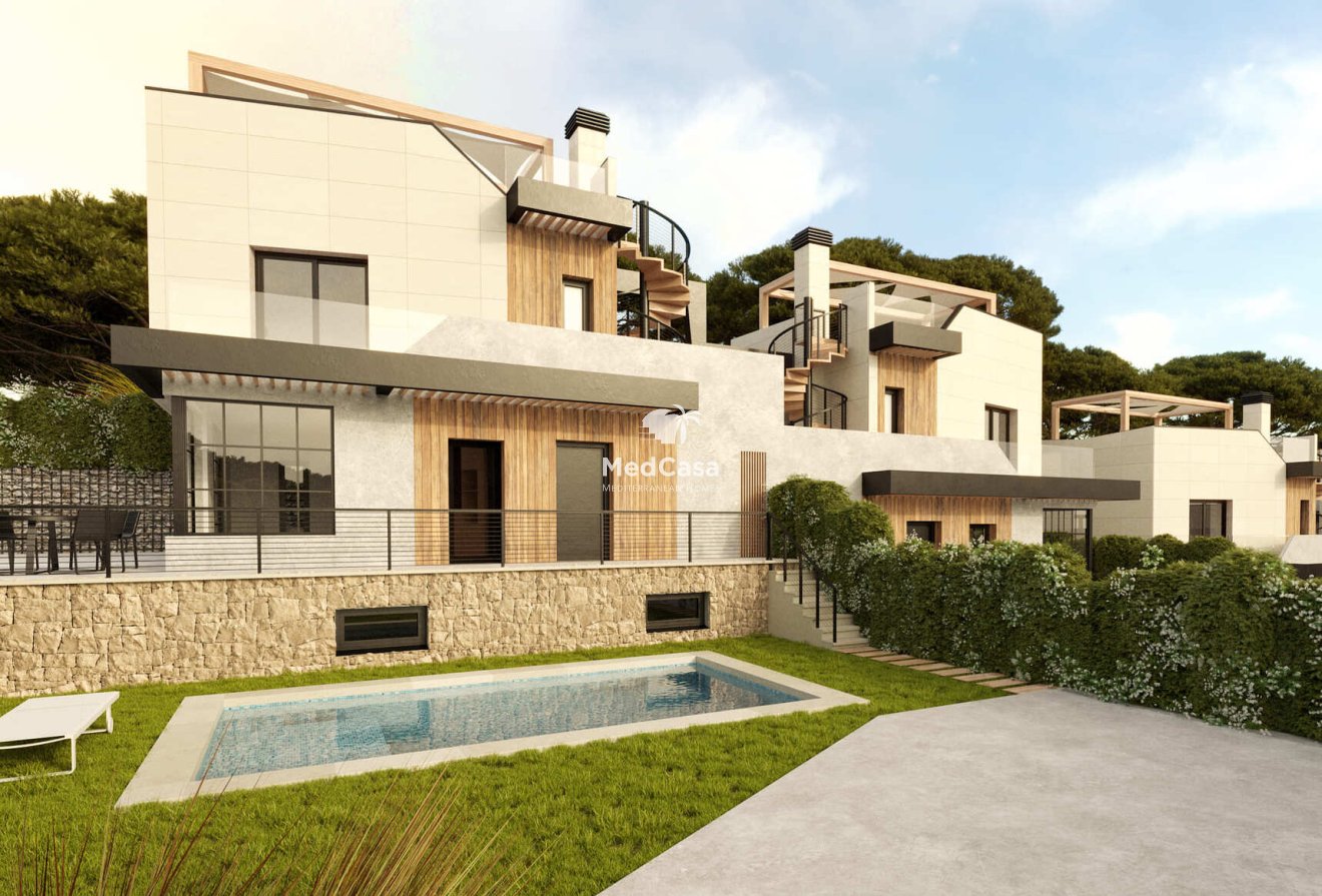 Neubau - Reihenhaus -
Polop de La Marina