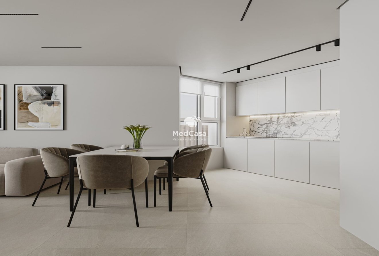 Obra nueva - Apartamento -
Calpe