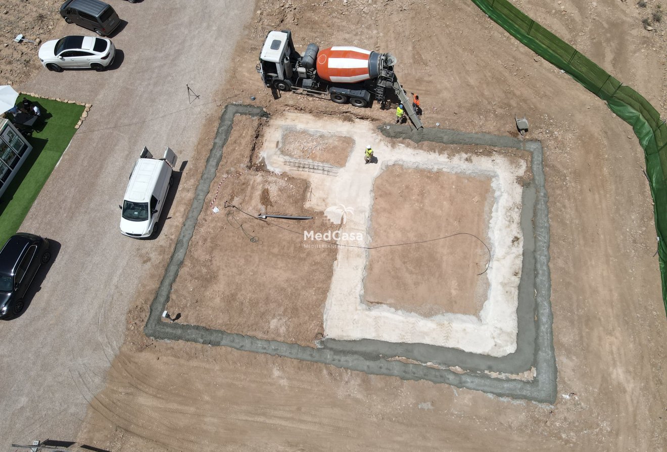 Obra nueva - Villa -
Fuente Alamo