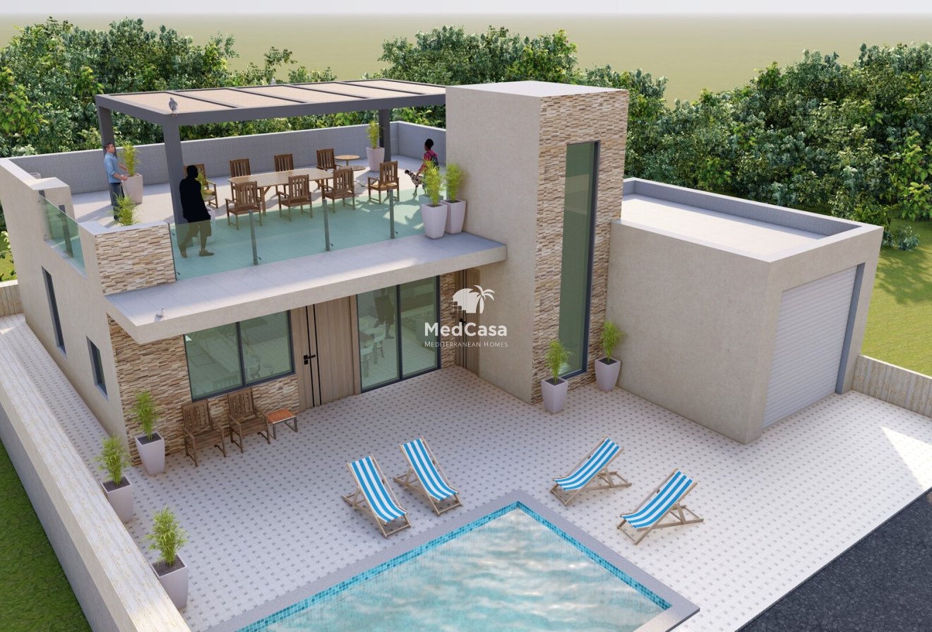 Obra nueva - Villa -
Fuente Alamo