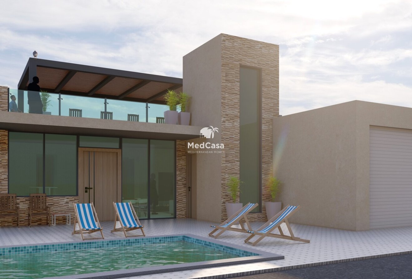 Obra nueva - Adosado -
Fuente Alamo