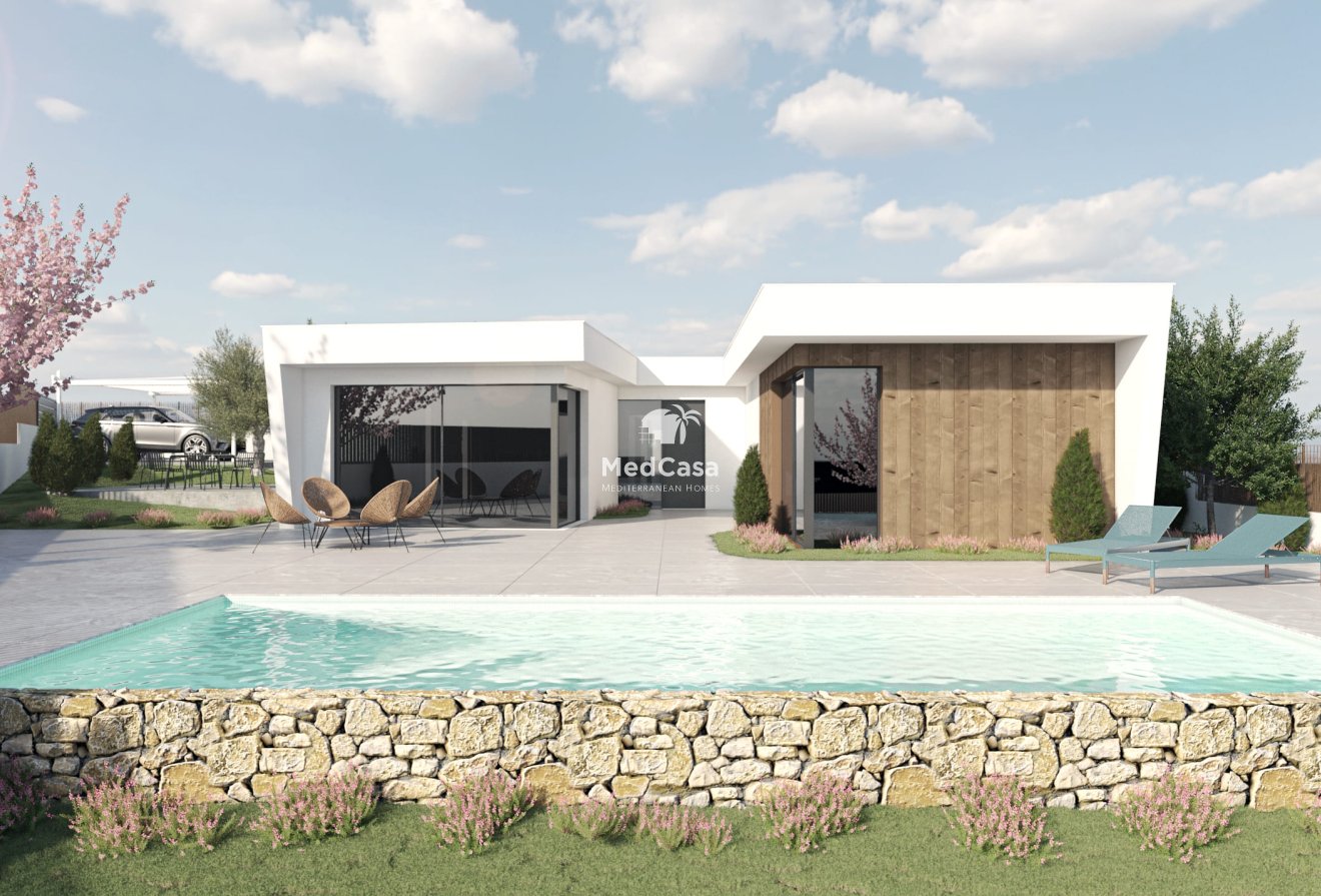 Obra nueva - Villa -
Murcia