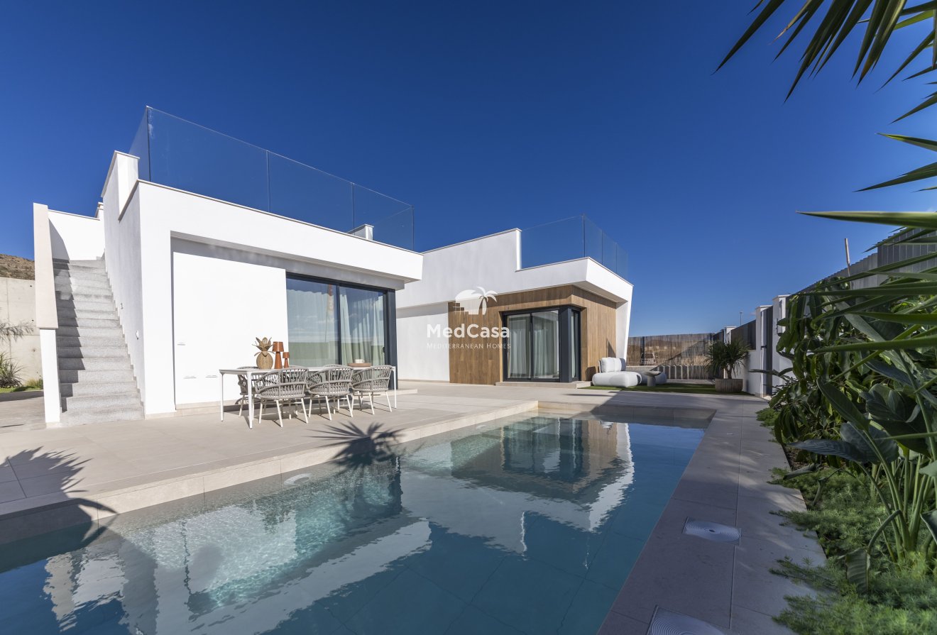 Obra nueva - Villa -
Murcia