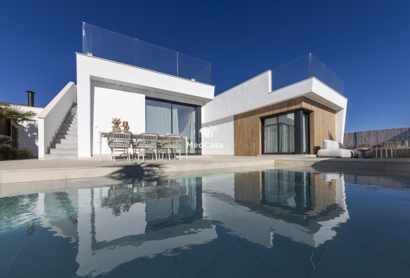 Obra nueva - Villa -
Murcia