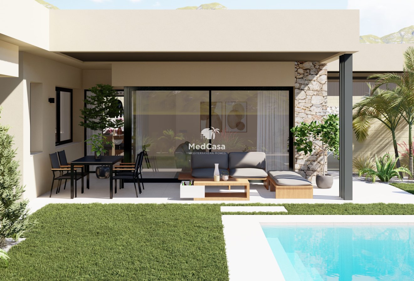 Neubau - Villa -
Golf Altaona - Baños y Mendigo