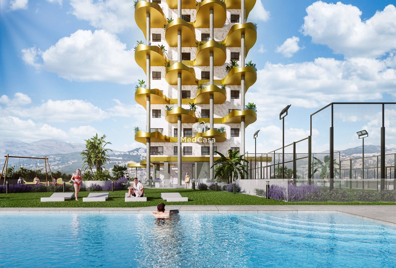 New Build - Apartment -
Calpe
