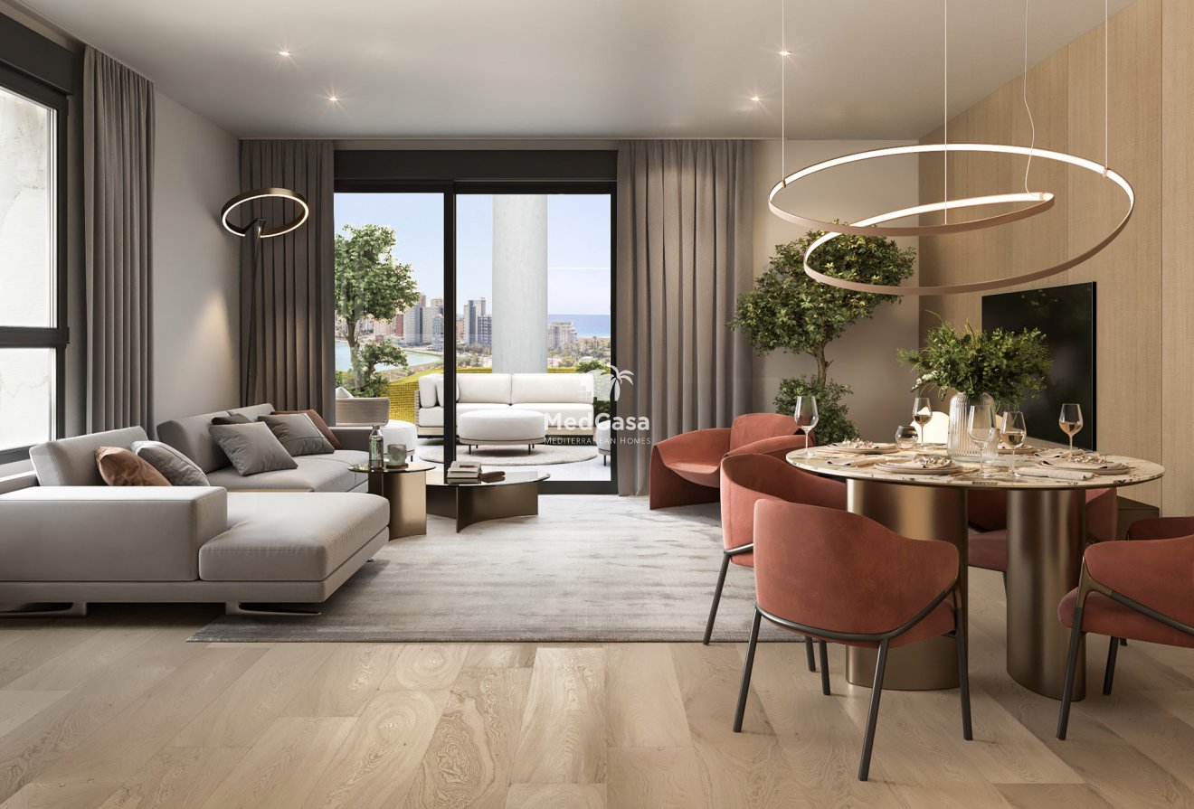 New Build - Apartment -
Calpe