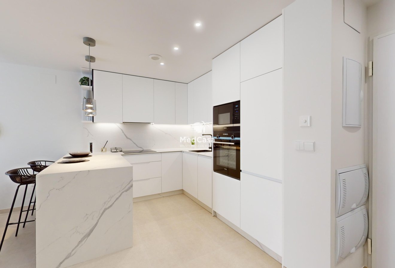 Neubau - Erdgeschosswohnung -
Orihuela Costa - Cabo Roig