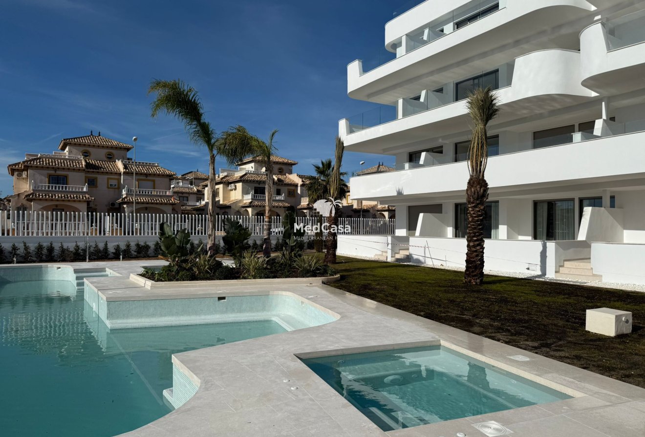 Neubau - Erdgeschosswohnung -
Orihuela Costa - Cabo Roig