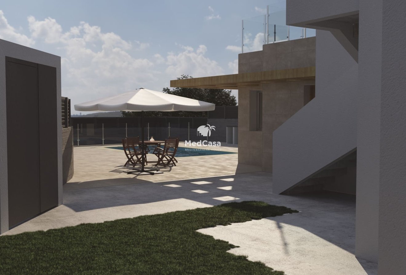 Obra nueva - Villa -
Polop de La Marina