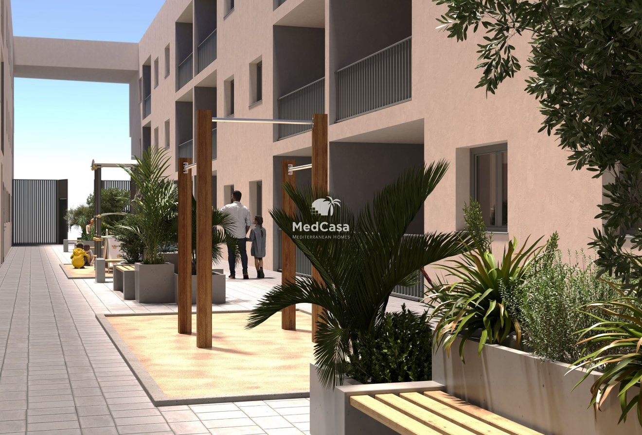 Obra nueva - Apartamento planta baja -
San Miguel de Salinas