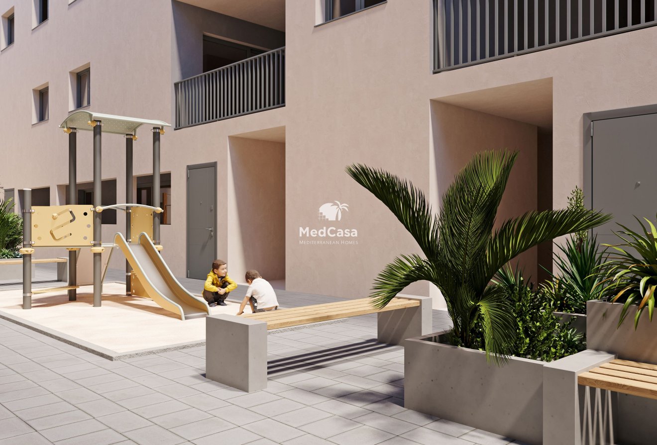 Obra nueva - Apartamento planta baja -
San Miguel de Salinas