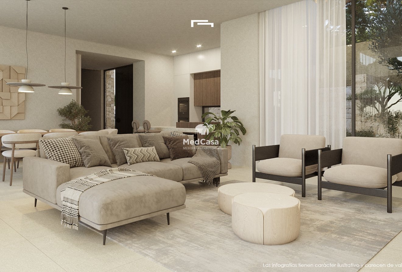 Obra nueva - Villa -
Benissa