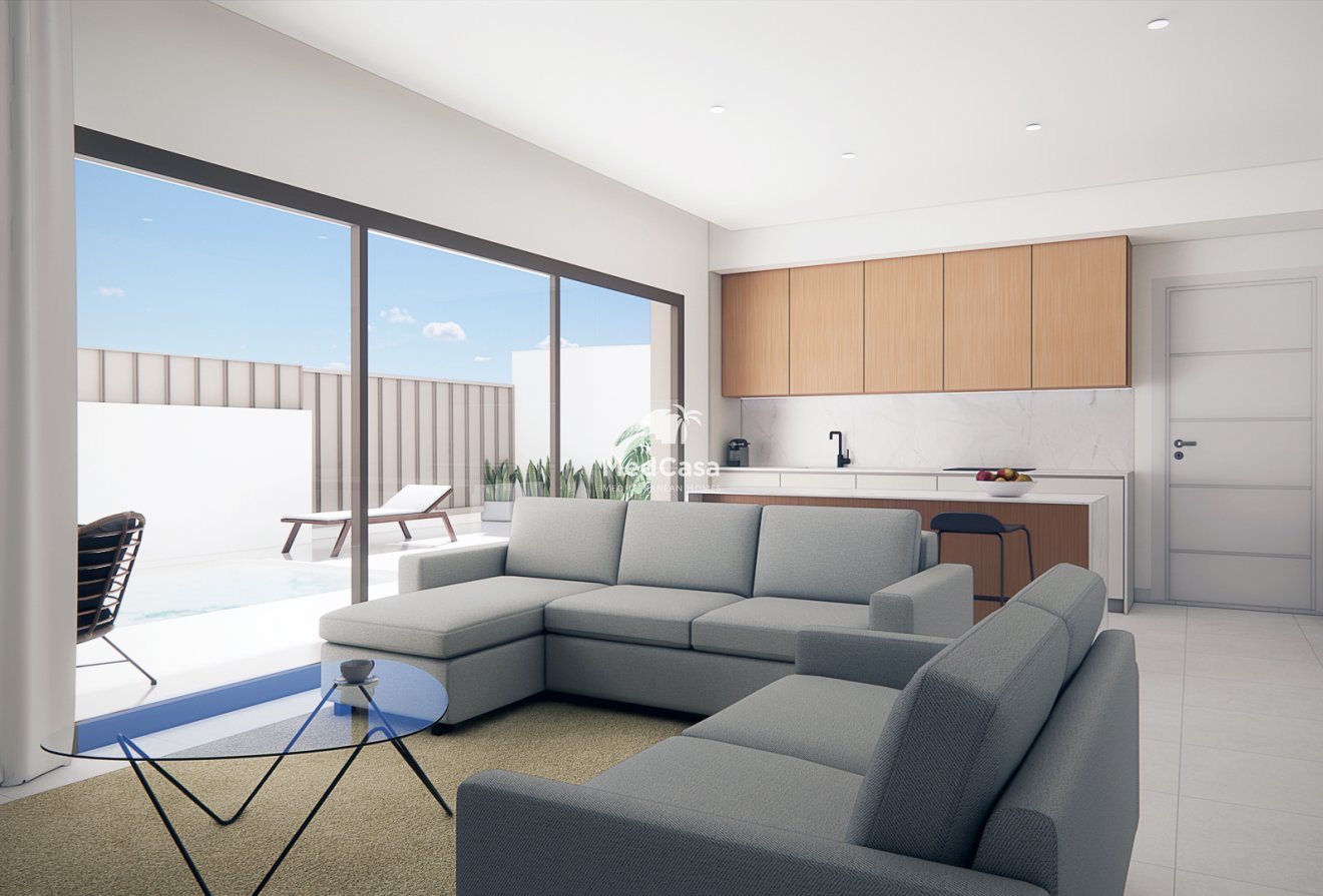 Obra nueva - Apartamento planta baja -
Pilar de la Horadada