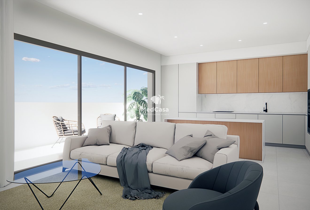 Obra nueva - Apartamento planta baja -
Pilar de la Horadada