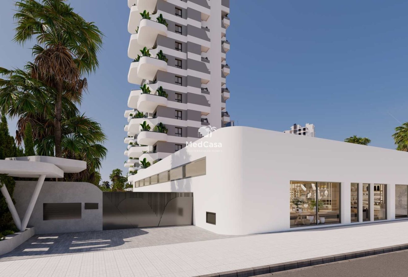 Obra nueva - Apartamento -
Calpe