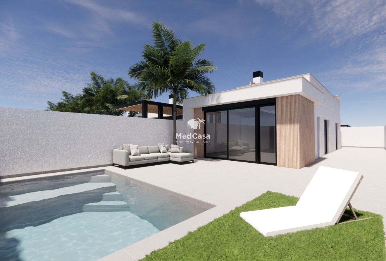 Obra nueva - Villa -
Los Alcázares