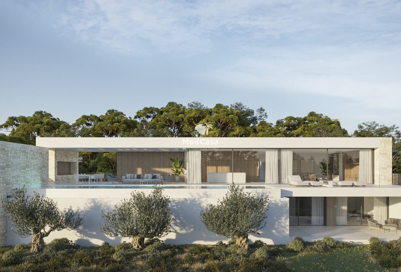 Obra nueva - Villa -
Teulada