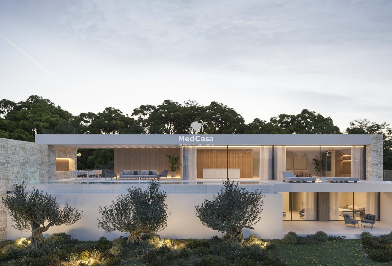 Obra nueva - Villa -
Teulada