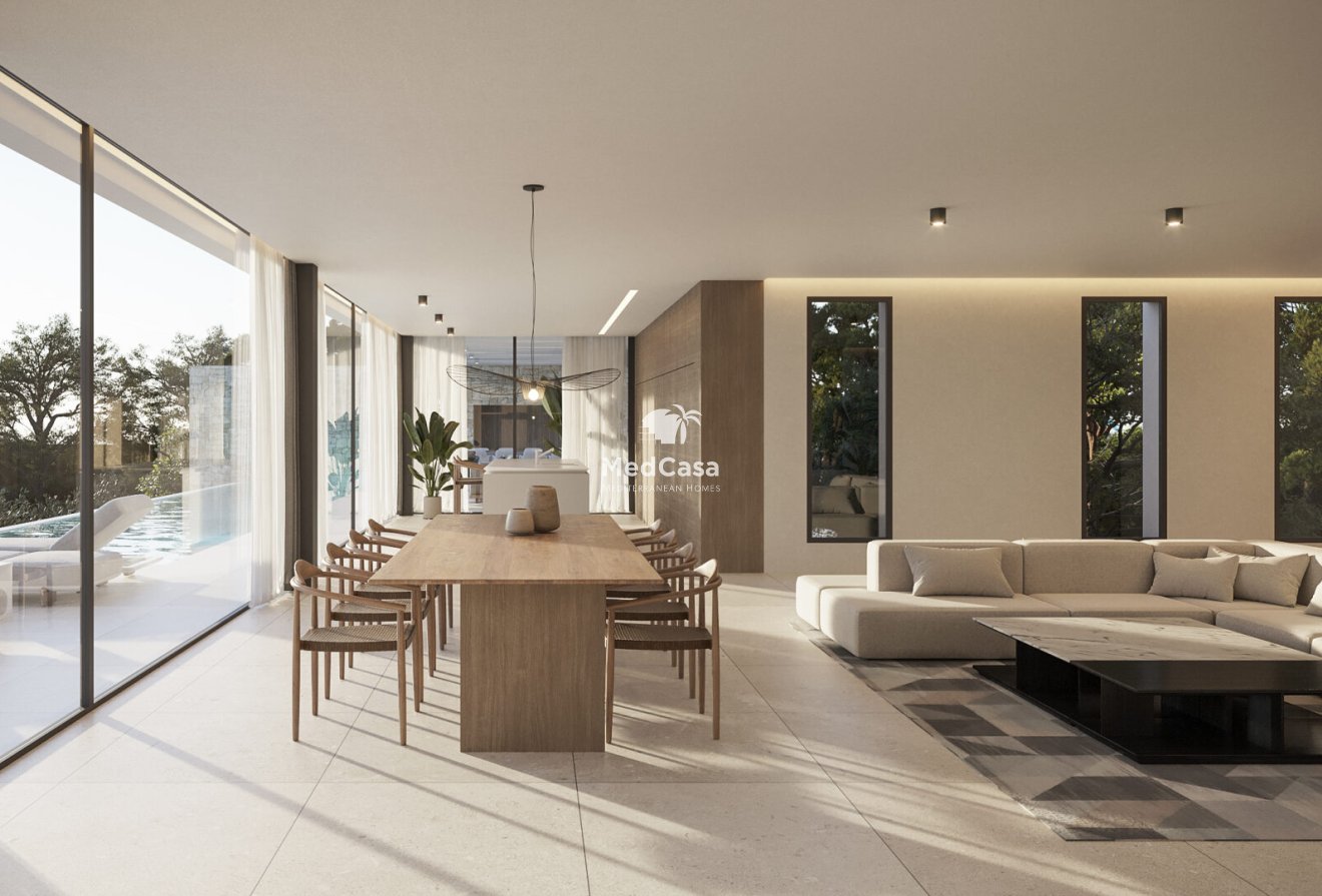 Obra nueva - Villa -
Teulada