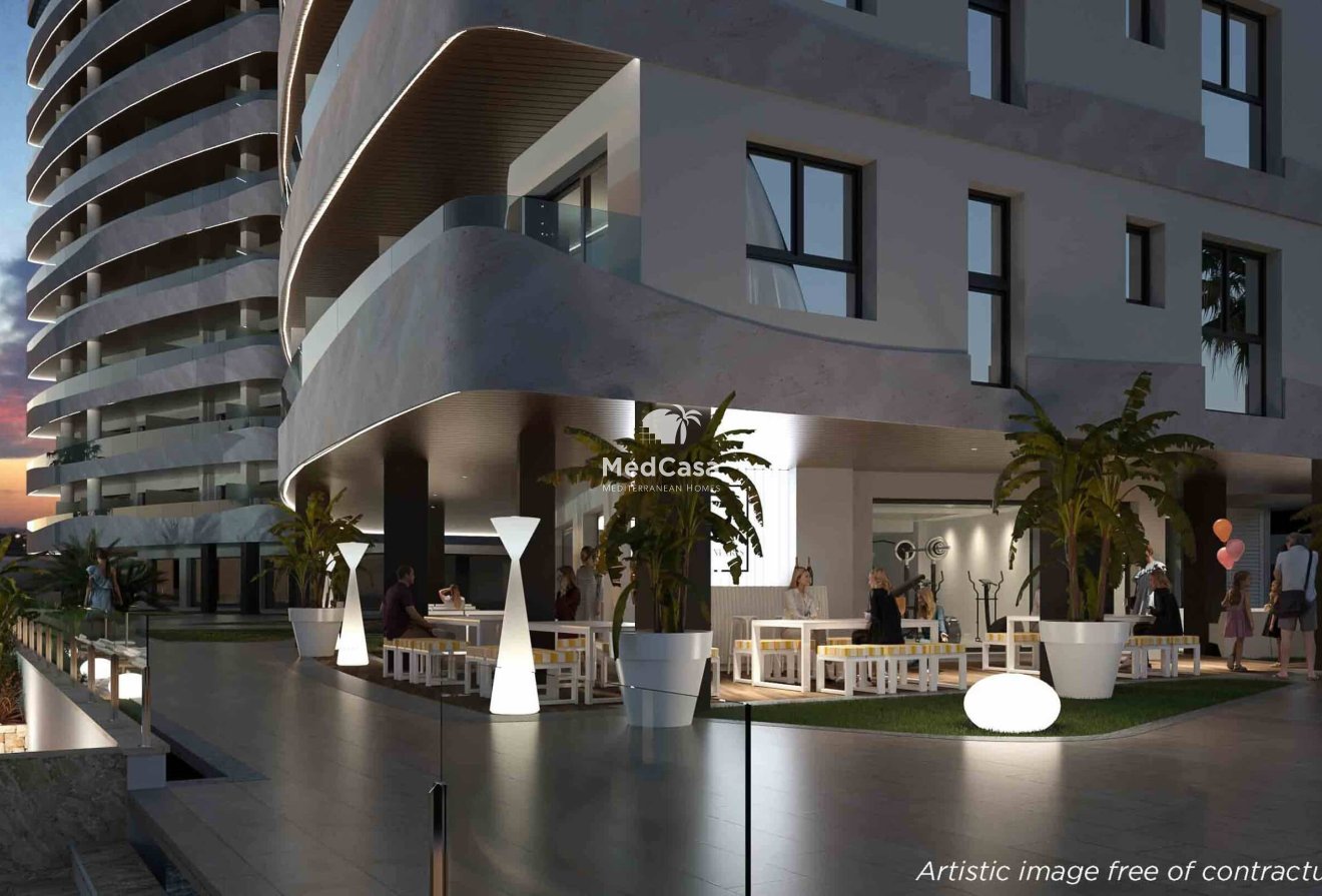 Obra nueva - Apartamento -
La Manga