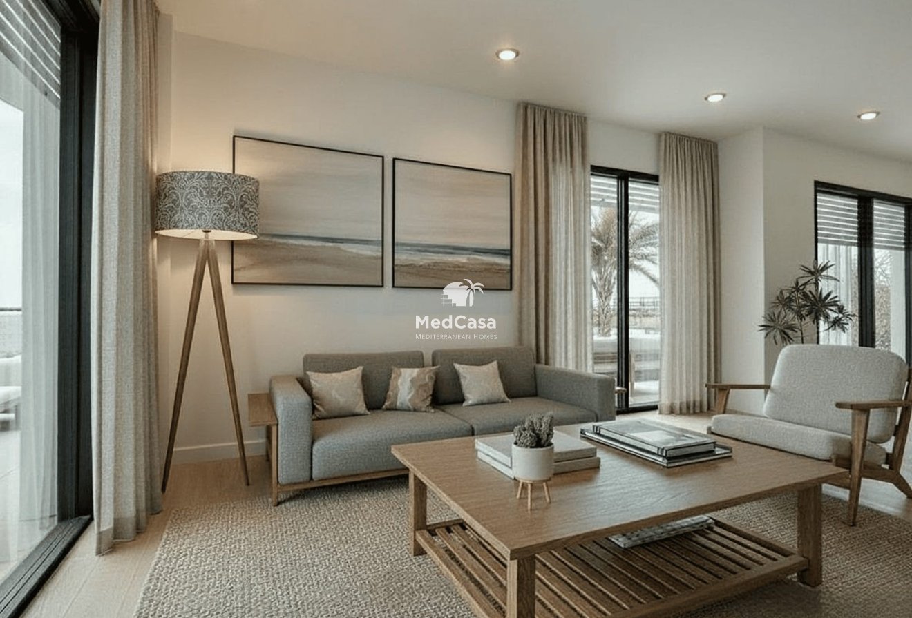 Obra nueva - Apartamento planta baja -
Los Alcázares