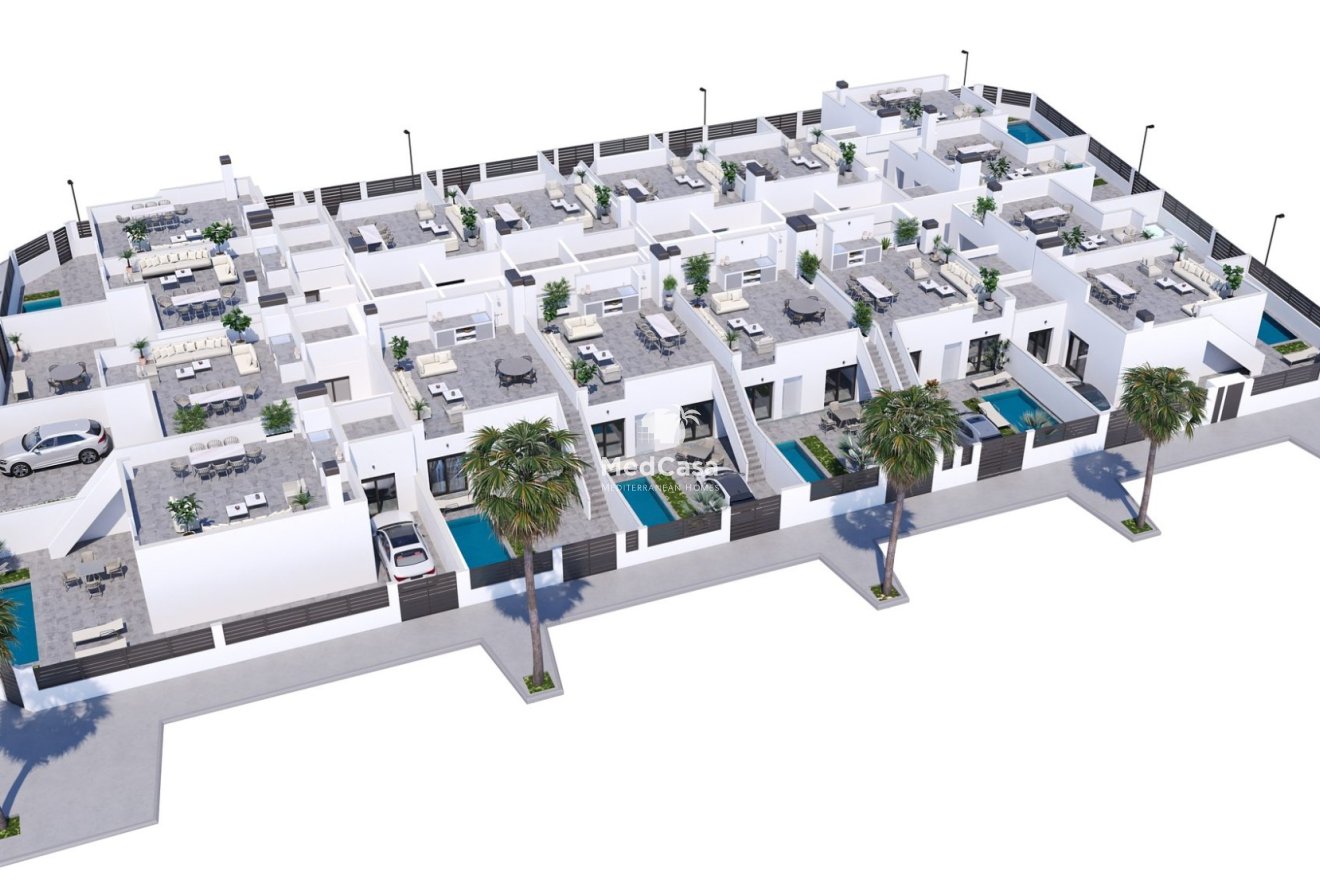 Obra nueva - Adosado -
Roldan