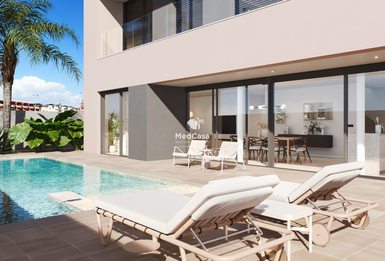 Obra nueva - Villa -
Orihuela Costa