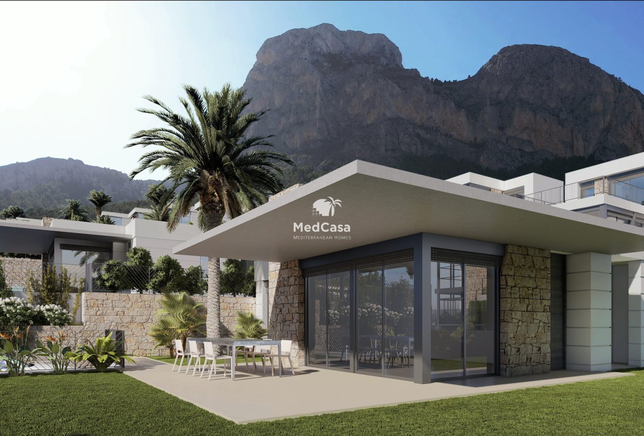 Obra nueva - Villa -
Polop de La Marina