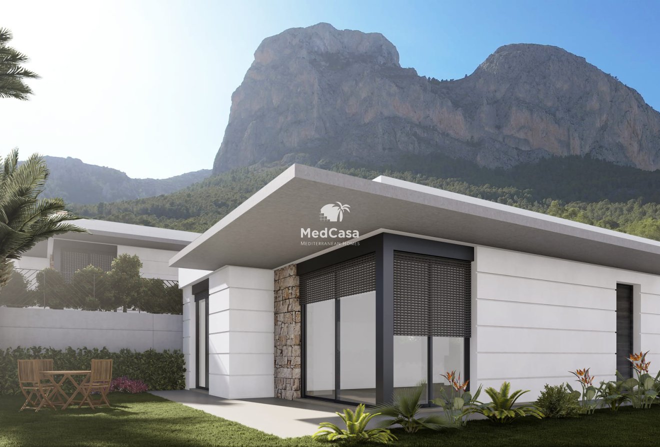 Obra nueva - Villa -
Polop de La Marina