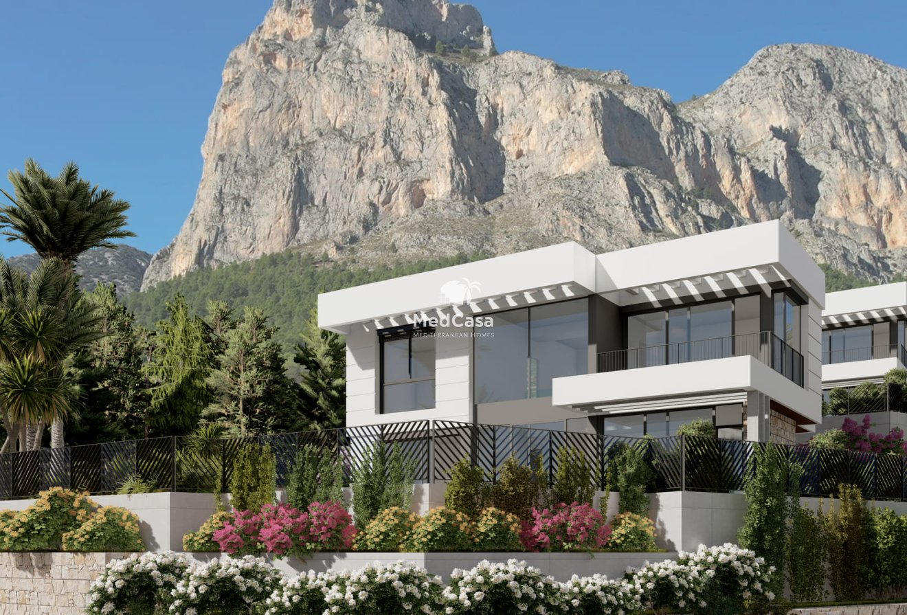 Obra nueva - Villa -
Polop de La Marina