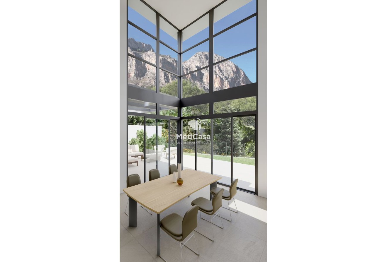 Obra nueva - Villa -
Polop de La Marina