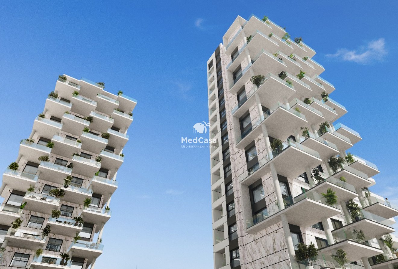 Obra nueva - Ático -
Calpe