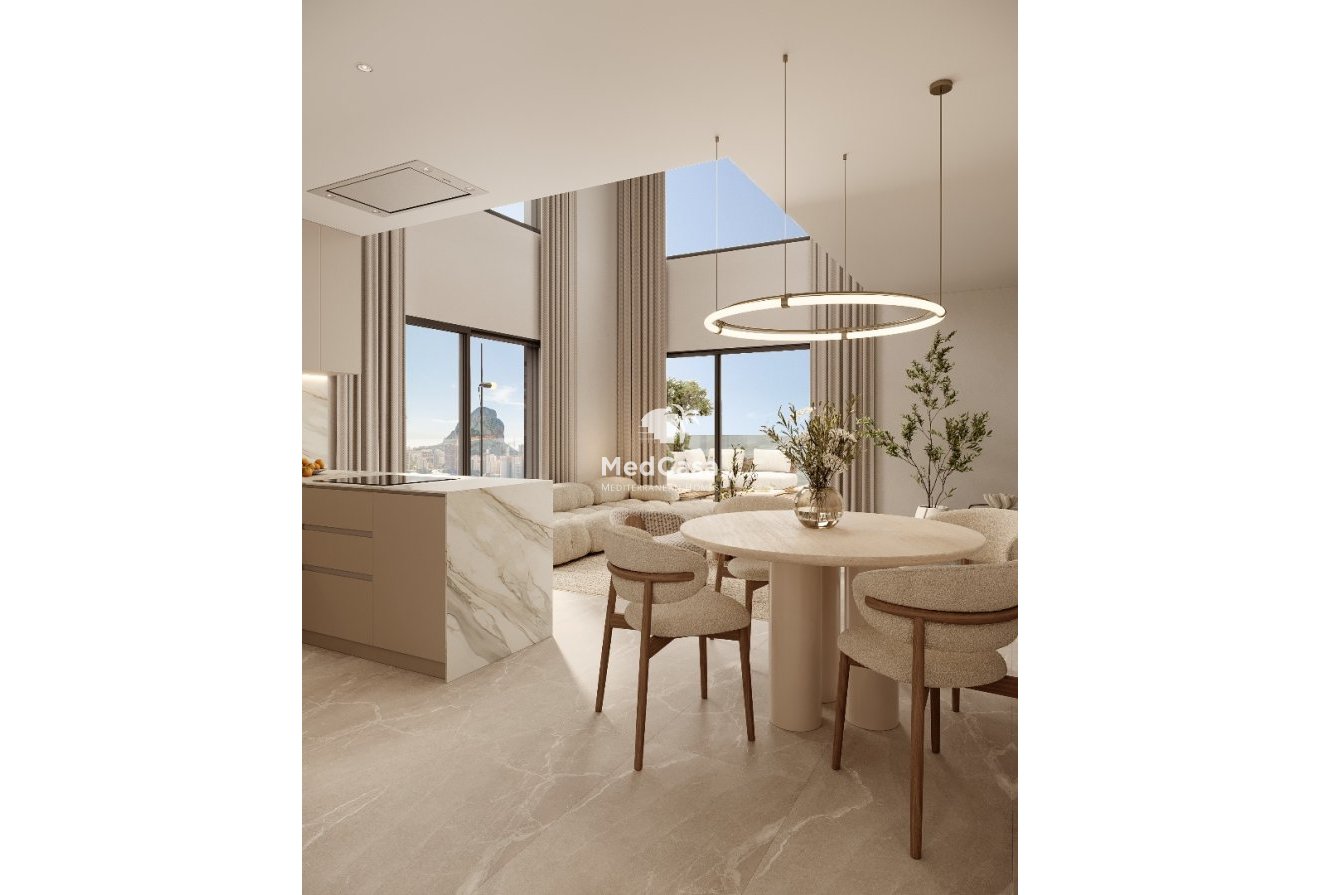 Obra nueva - Ático -
Calpe