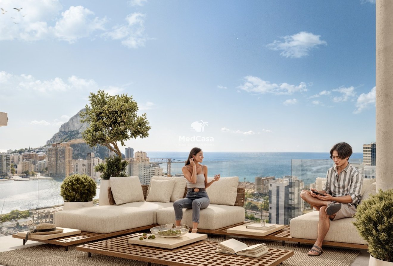 Obra nueva - Ático -
Calpe