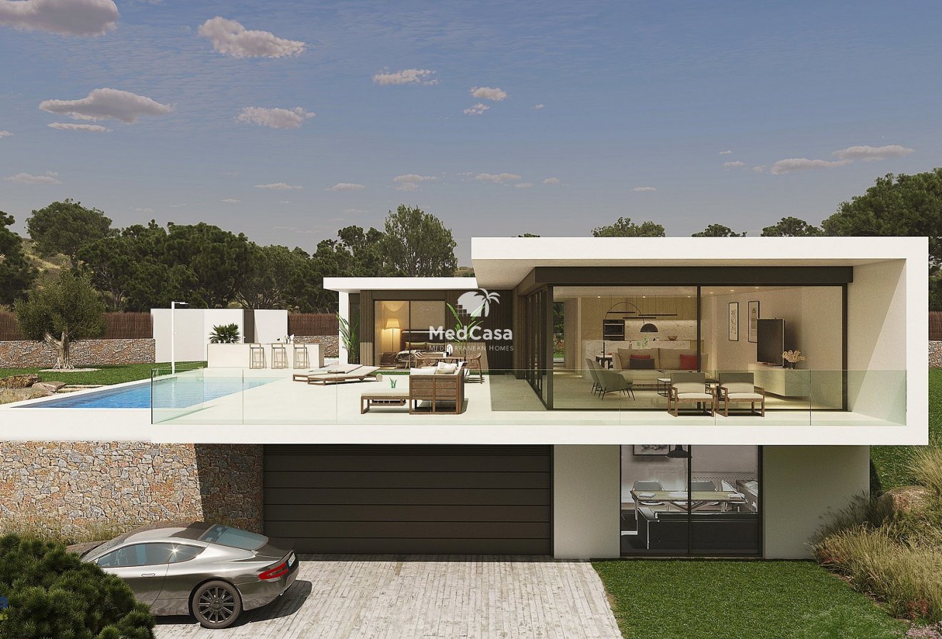 Obra nueva - Villa -
Golf Las Colinas