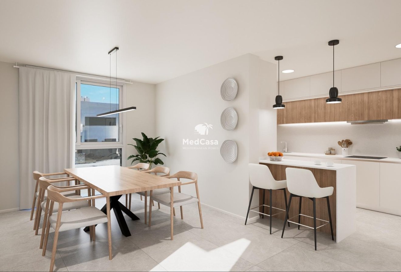 Obra nueva - Apartamento planta baja -
Pilar de la Horadada