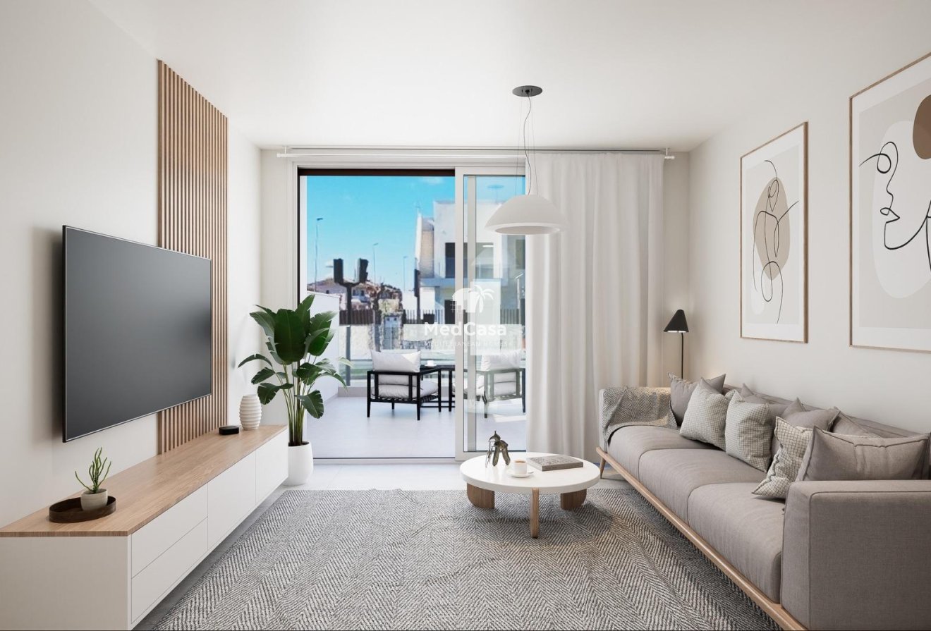 Obra nueva - Apartamento planta baja -
Pilar de la Horadada