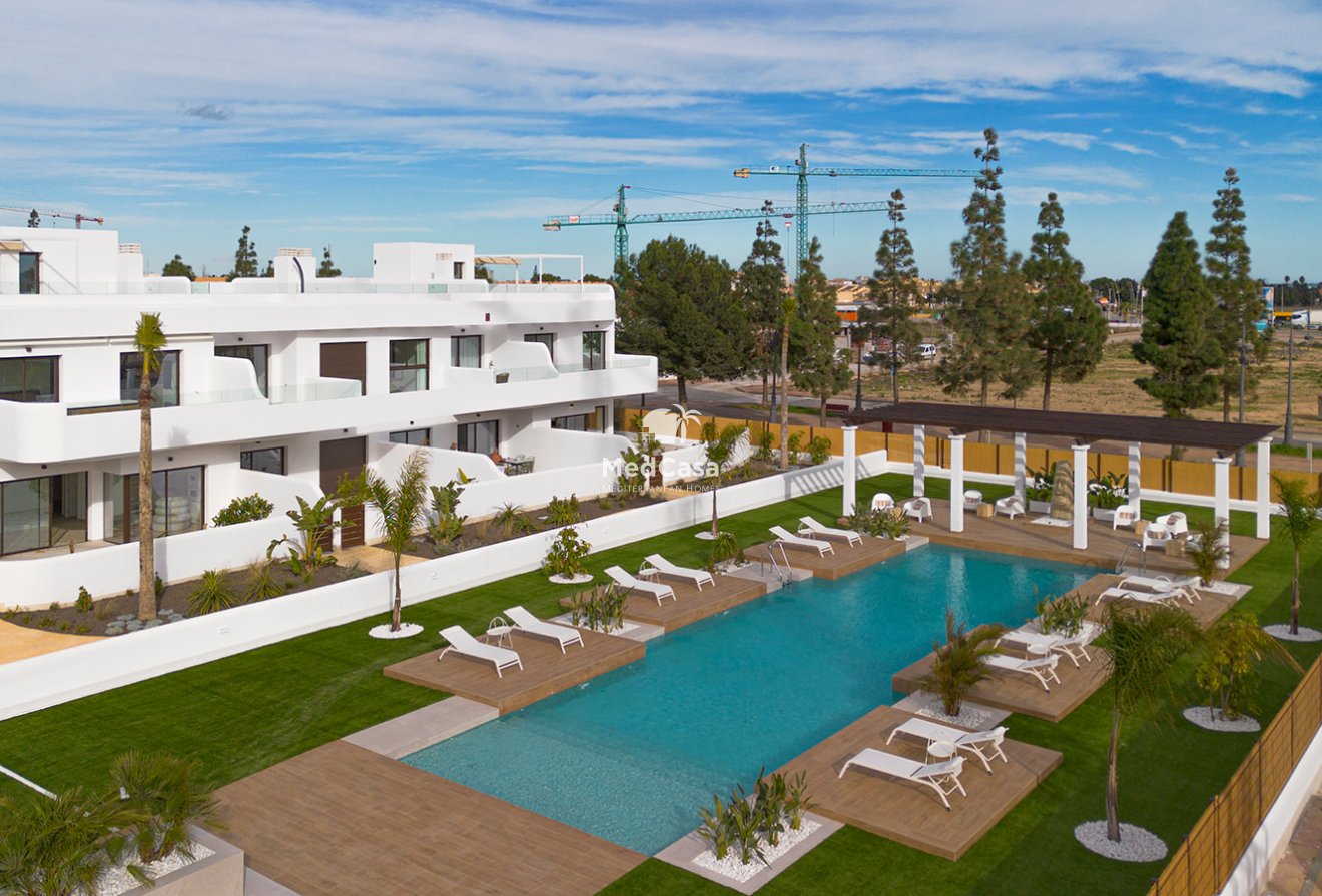 Obra nueva - Apartamento planta baja -
Los Alcázares