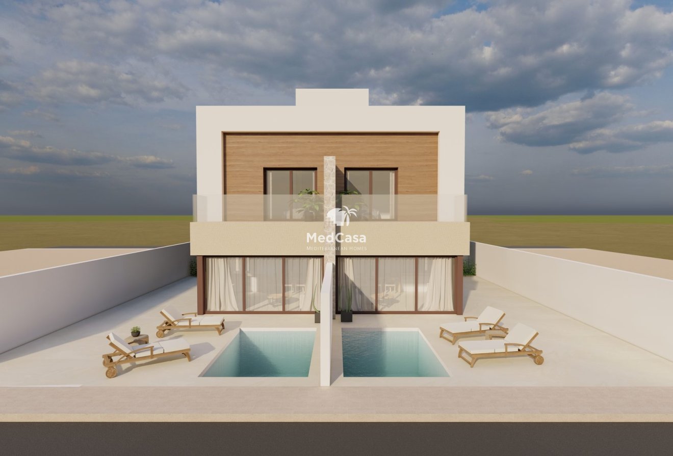 Neubau - Reihenhaus -
San Javier