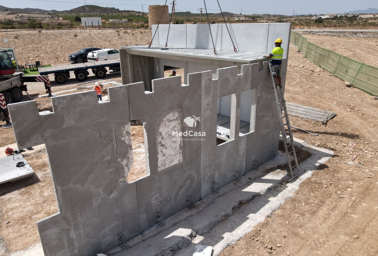 Obra nueva - Villa -
Fuente Alamo