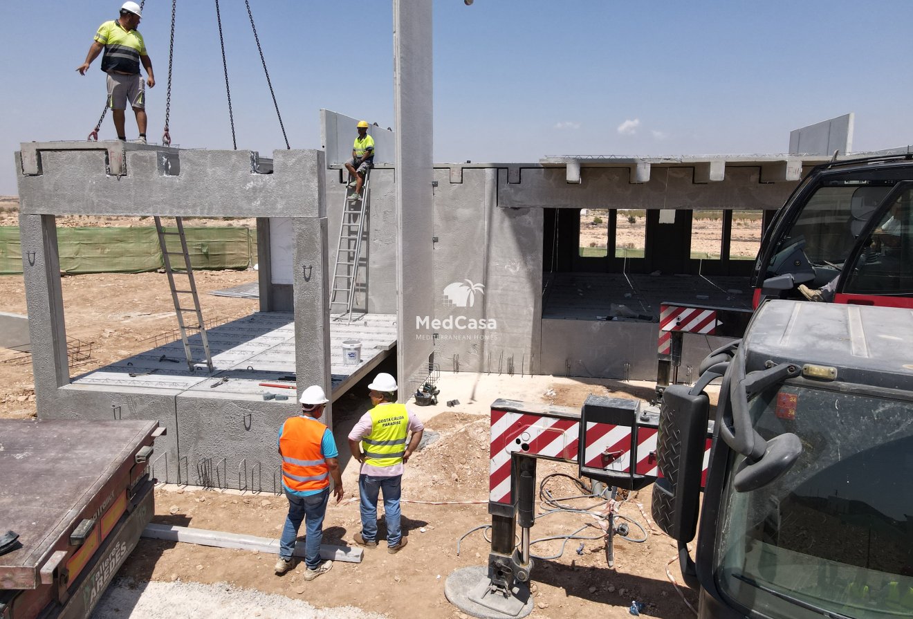Obra nueva - Villa -
Fuente Alamo