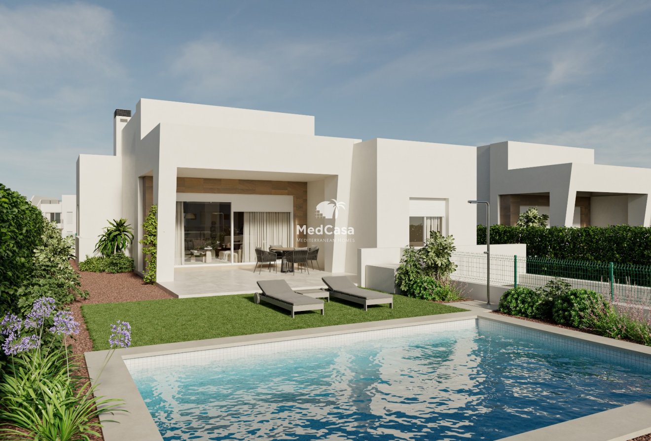 Obra nueva - Villa -
Golf La Finca