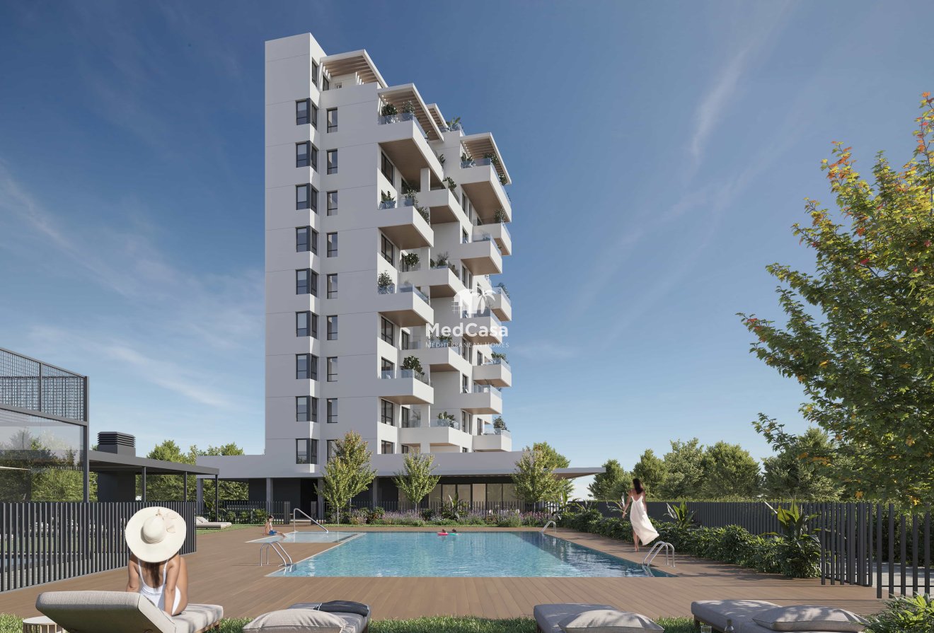 New Build - Apartment -
Calpe