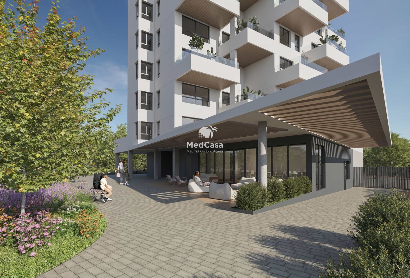 New Build - Apartment -
Calpe