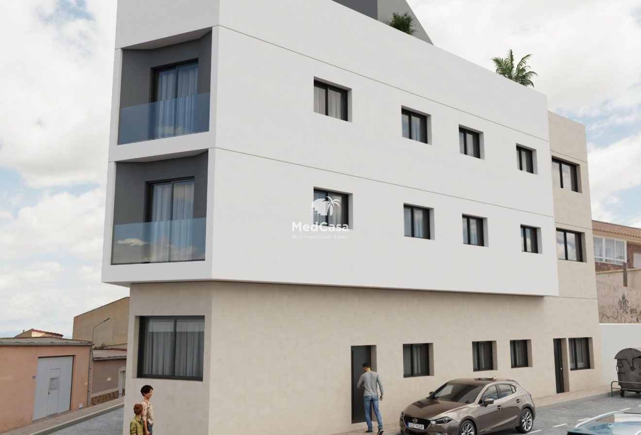 Obra nueva - Apartamento planta baja -
Mazarrón