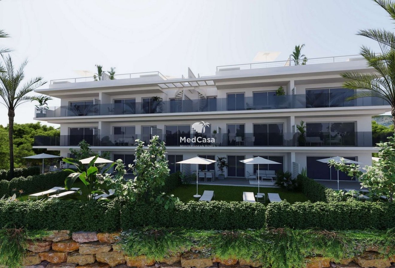 Obra nueva - Apartamento planta baja -
Finestrat