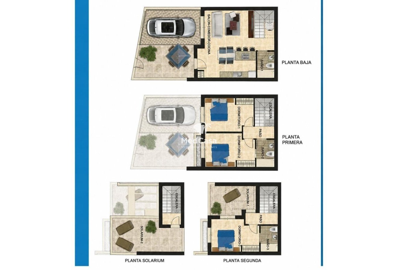 Wiederverkauf - Reihenhaus -
Orihuela Costa - Las Filipinas
