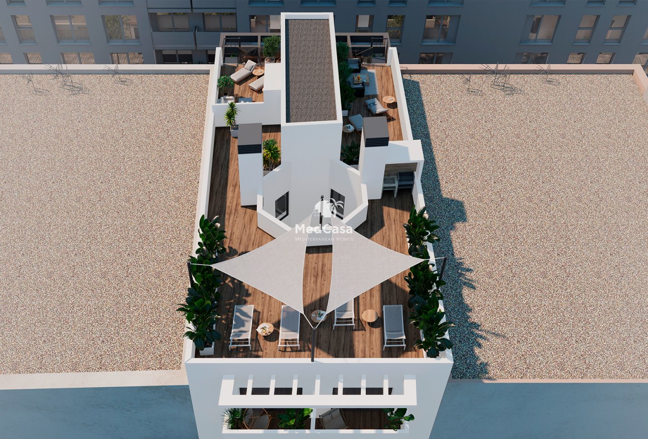 Obra nueva - Ático -
Torrevieja
